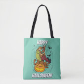 Scooby-Doo en Shaggy Halloween Fright Tote Bag (Voorkant)