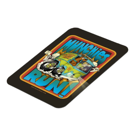 Scooby-Doo en Shaggy "Munchies run!" Magneet (Linkerzijde)