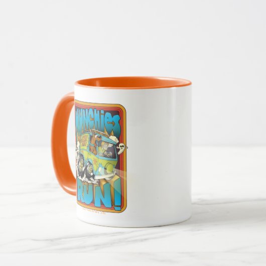 Scooby-Doo en Shaggy "Munchies run!" Mok (Voorkant links)