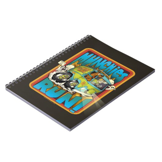 Scooby-Doo en Shaggy "Munchies run!" Notitieboek (Linkerzijde)