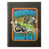 Scooby-Doo en Shaggy "Munchies run!" Notitieboek (Voorkant)