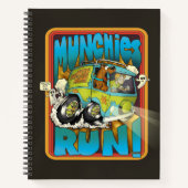 Scooby-Doo en Shaggy "Munchies run!" Notitieboek (Voorkant)