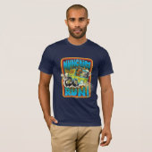 Scooby-Doo en Shaggy "Munchies run!" T-shirt (Voorkant volledig)