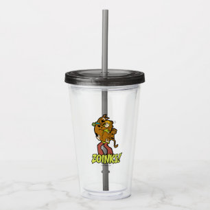 Scooby-Doo en Shaggy Zoinks. Acryl Drinkbeker