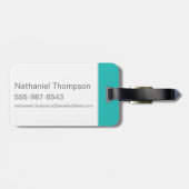 Scooby-Doo en Shaggy Zoinks. Bagagelabel (Achterkant horizontaal)