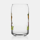 Scooby-Doo en Shaggy Zoinks. Blikvorm Glas (Links)