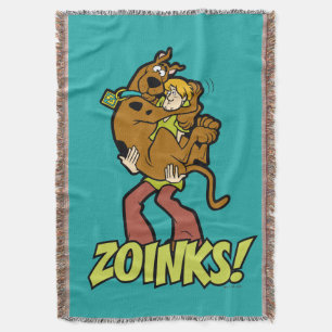 Scooby-Doo en Shaggy Zoinks. Deken