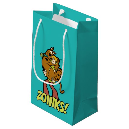 Scooby-Doo en Shaggy Zoinks. Klein Cadeauzakje (Achterkant Gekanteld)
