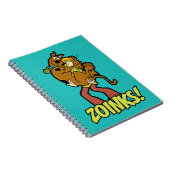 Scooby-Doo en Shaggy Zoinks. Notitieboek (Rechterzijde)