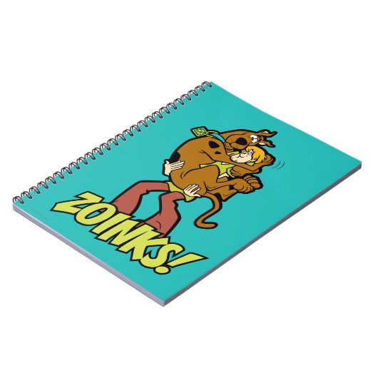 Scooby-Doo en Shaggy Zoinks. Notitieboek (Linkerzijde)