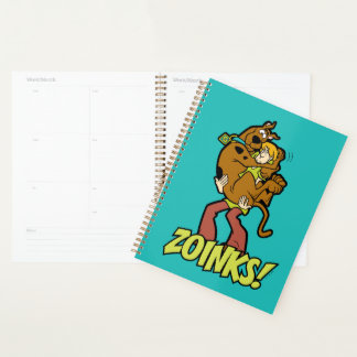 Scooby-Doo en Shaggy Zoinks. Planner