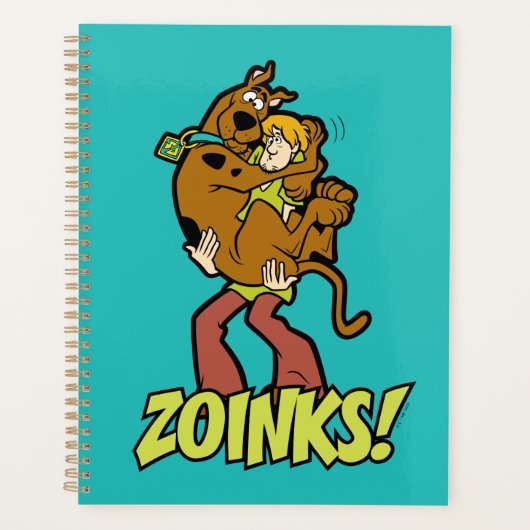Scooby-Doo en Shaggy Zoinks. Planner (Voorkant)