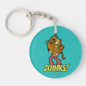 Scooby-Doo en Shaggy Zoinks. Sleutelhanger (Voorkant)