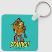 Scooby-Doo en Shaggy Zoinks. Sleutelhanger (Achterkant)