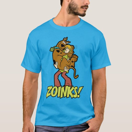Scooby-Doo en Shaggy Zoinks. T-shirt (Voorkant)