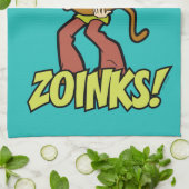 Scooby-Doo en Shaggy Zoinks. Theedoek (Gevouwen)