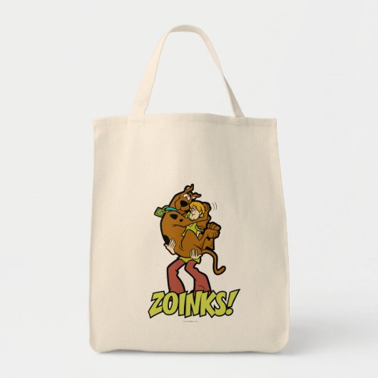 Scooby-Doo en Shaggy Zoinks. Tote Bag (Voorkant)