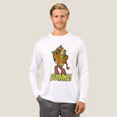 Scooby-Doo en Shaggy Zoinks. Tri-Blend Shirt (Voorkant)