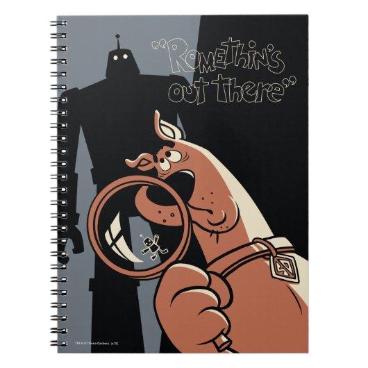 Scooby-Doo "Er is iets daarbuiten" Notitieboek (Voorkant)