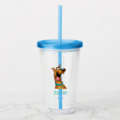 Scooby-Doo Excited Face Acryl Drinkbeker (Voorkant)