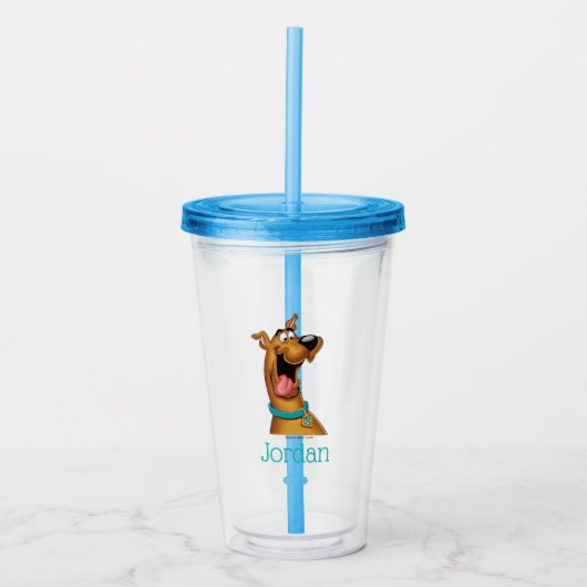 Scooby-Doo Excited Face Acryl Drinkbeker (Voorkant)