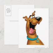 Scooby-Doo Excited Face Briefkaart (Voorkant / Achterkant)