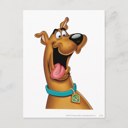 Scooby-Doo Excited Face Briefkaart (Voorkant)