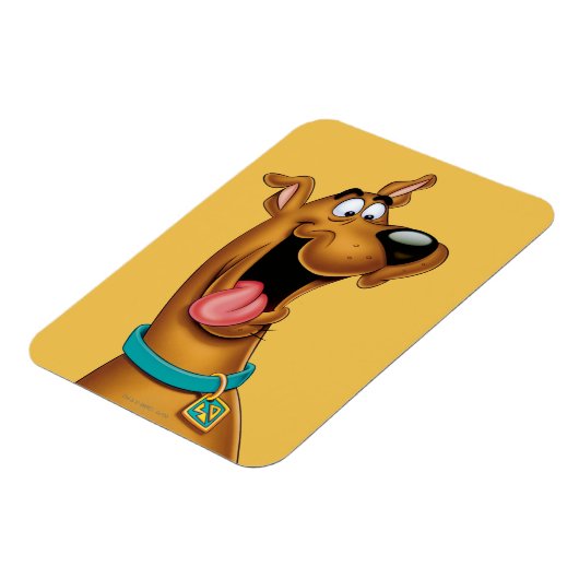 Scooby-Doo Excited Face Magneet (Linkerzijde)