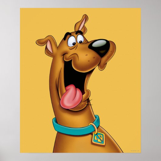 Scooby-Doo Excited Face Poster (Voorkant)