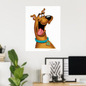 Scooby-Doo Excited Face Poster (Thuiskantoor)