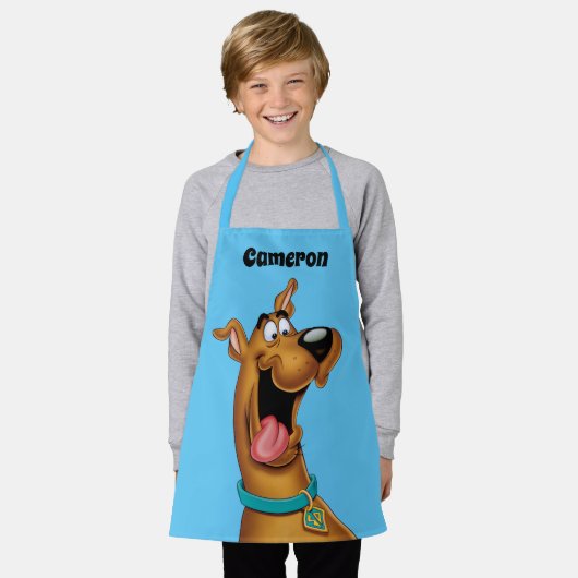 Scooby-Doo Excited Face Schort (Gedragen)