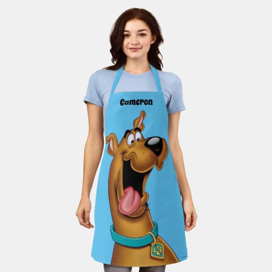 Scooby-Doo Excited Face Schort (Gedragen)