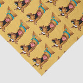 Scooby-Doo Excited Face Tissuepapier (Detail)