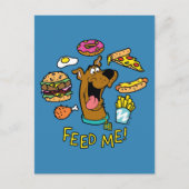 Scooby-Doo Feed Me! Briefkaart (Voorkant)