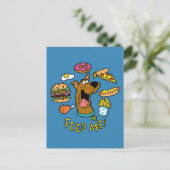 Scooby-Doo Feed Me! Briefkaart (Staand voorkant)