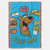 Scooby-Doo Feed Me. Deken (Voorkant Verticaal)