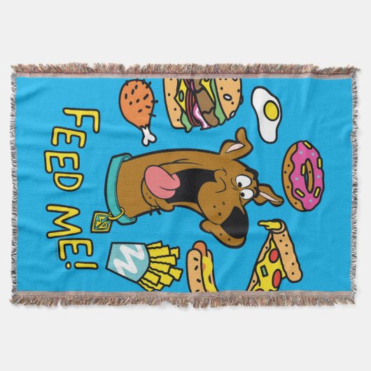 Scooby-Doo Feed Me. Deken (Voorkant)