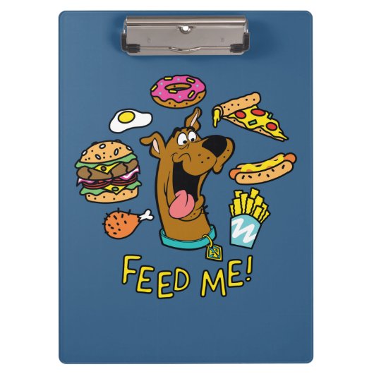 Scooby-Doo Feed Me. Klembord (Voorkant)