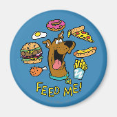 Scooby-Doo Feed Me. Magneet (Voorkant)