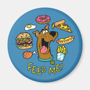 Scooby-Doo Feed Me. Magneet