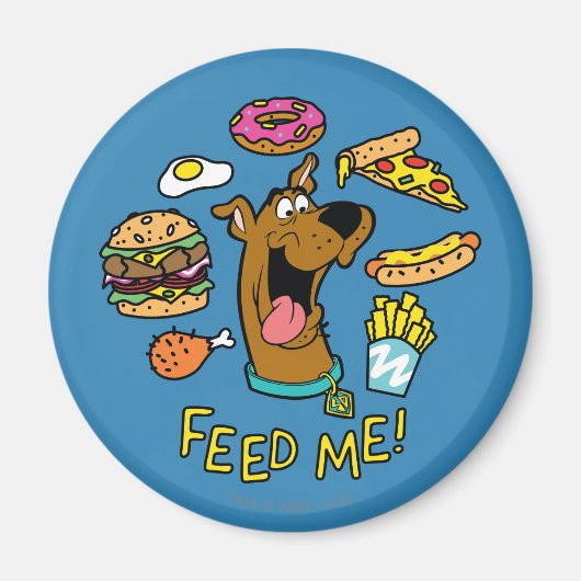 Scooby-Doo Feed Me. Magneet (Voorkant)