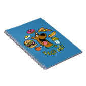 Scooby-Doo Feed Me. Notitieboek (Rechterzijde)