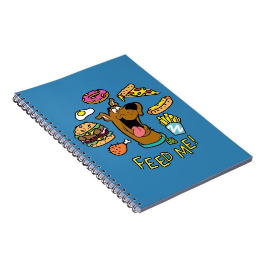 Scooby-Doo Feed Me. Notitieboek (Rechterzijde)