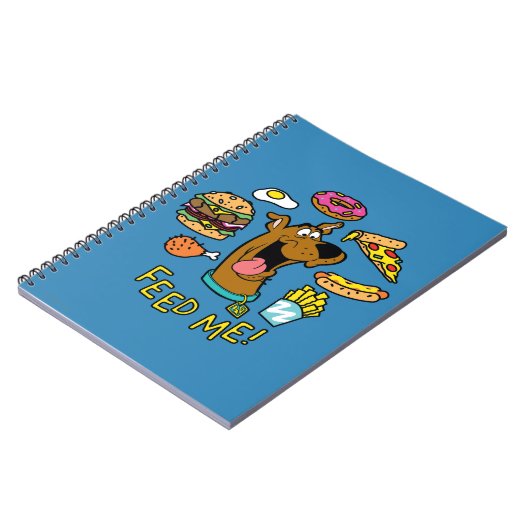 Scooby-Doo Feed Me. Notitieboek (Linkerzijde)