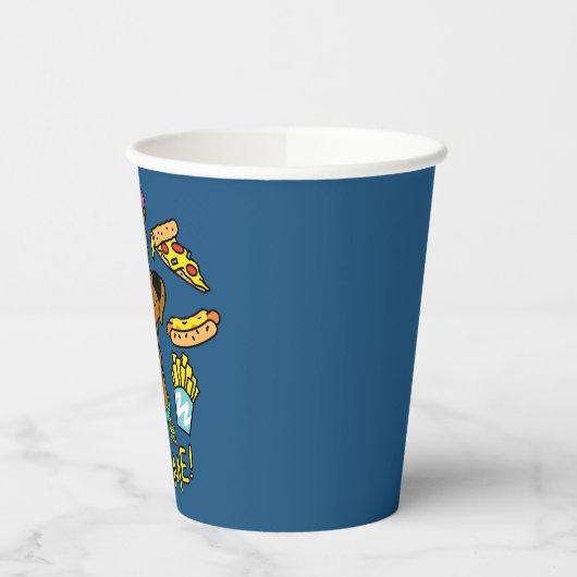 Scooby-Doo Feed Me. Papieren Bekers (Links)