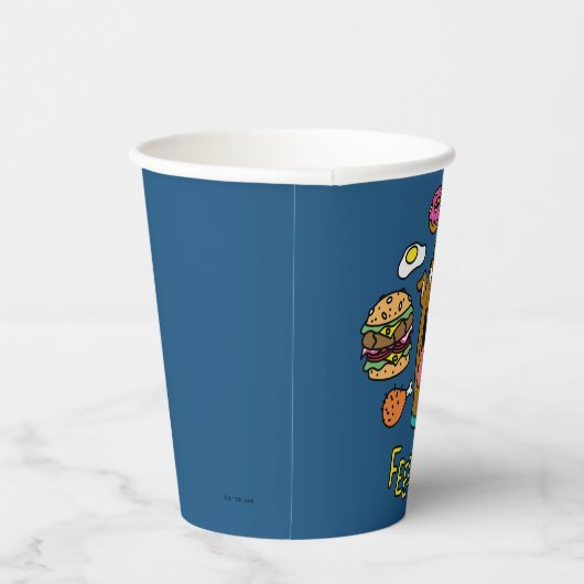 Scooby-Doo Feed Me. Papieren Bekers (Rechts)