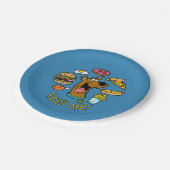 Scooby-Doo Feed Me. Papieren Bordje (Gekanteld)