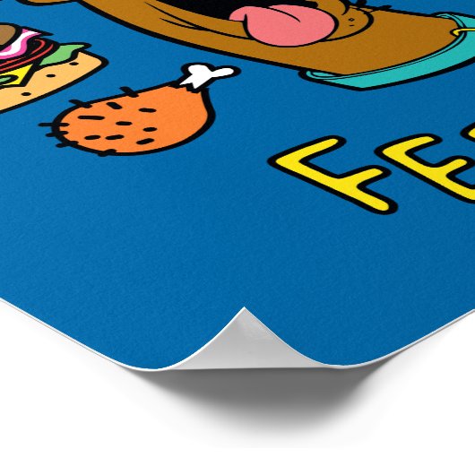 Scooby-Doo Feed Me. Poster (Hoek)
