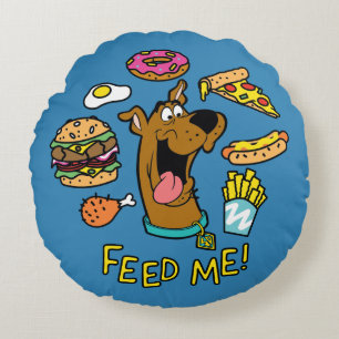 Scooby-Doo Feed Me! Rond Kussen