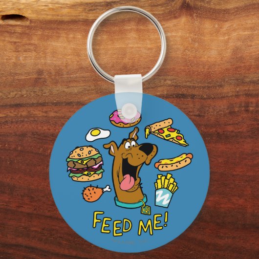 Scooby-Doo Feed Me. Sleutelhanger (Voorkant)
